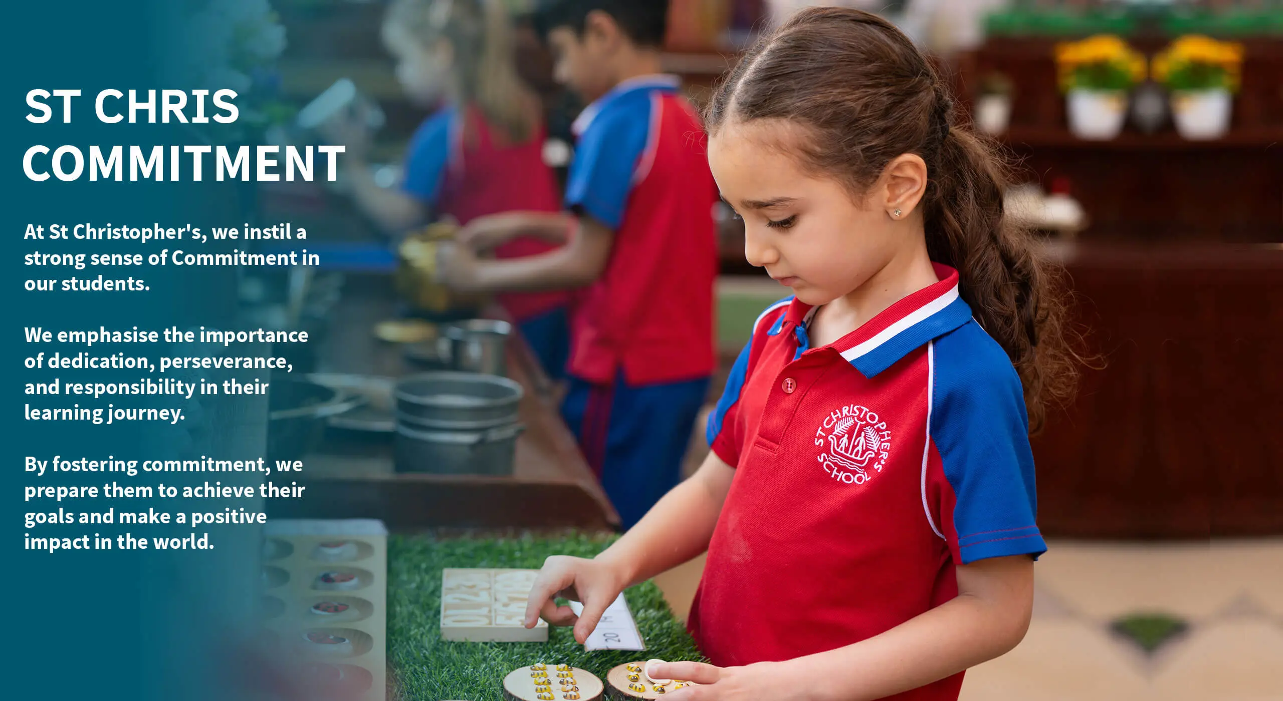 St Christopher's School Bahrain, Commitment 